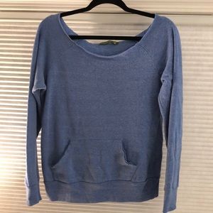 Off-The-Shoulder Sweatshirt